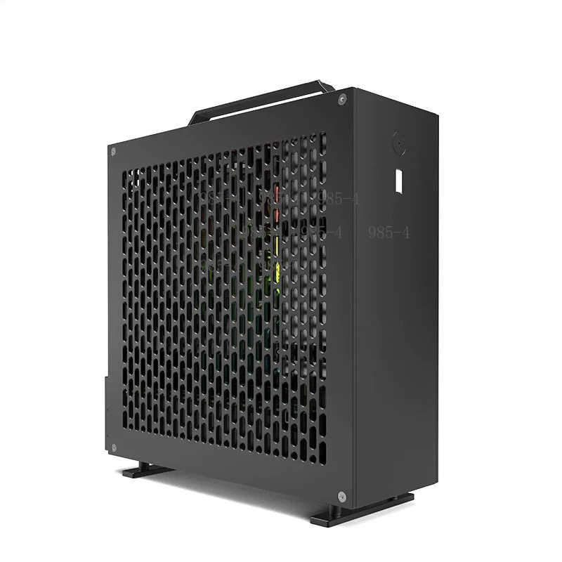 Console Gaming Pc Case - Lzmod Mini A24-V5 2.0 Voll-Aluminium ITX-Gehäuse,