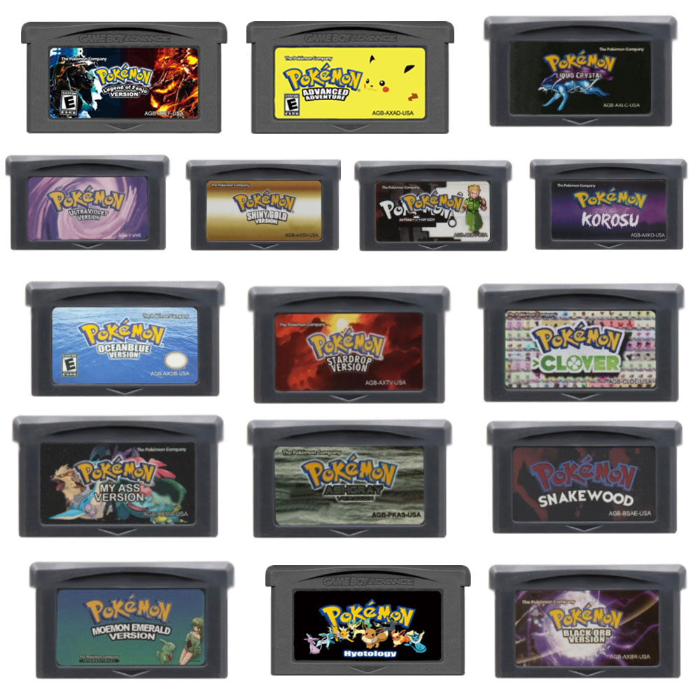 Gaming Console Video - GBA Pokemon-Serie Spielkassette Silver Rival Rom