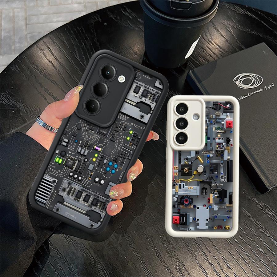 Console Gaming Pc Case - Lila Gaming-Konsole Handyhülle für Samsung Galaxy