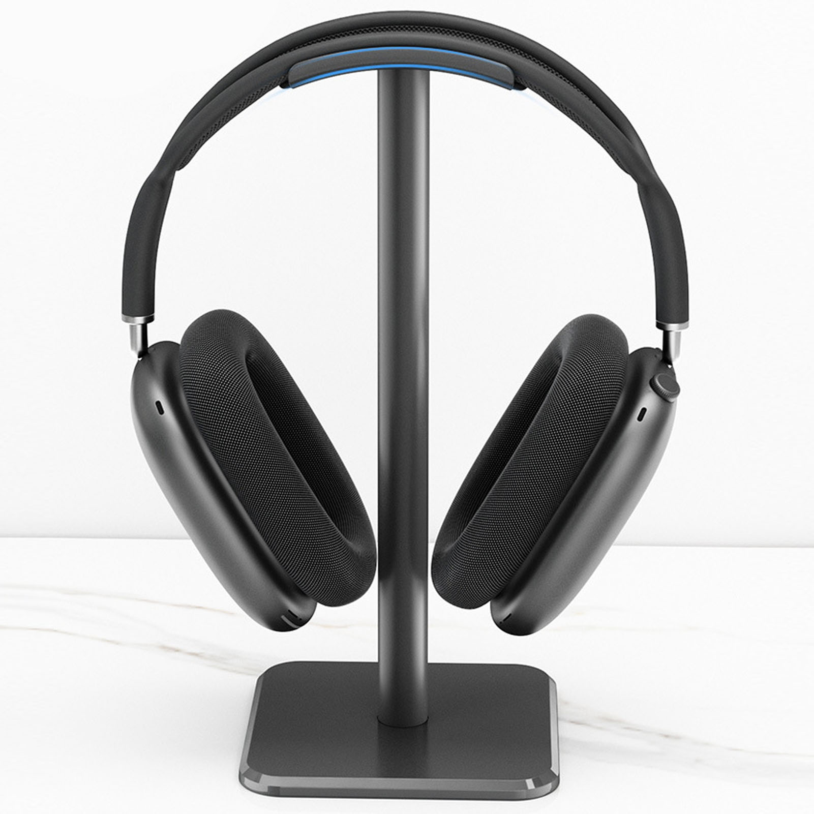 Headset Gaming Console - Kopfhörerständer, abgerundete Ecke, rutschfeste Basis, TPU-Tablett,
