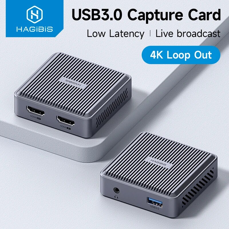 Gaming Console With Phone - Hagibis 4K HDMI-kompatible Videoaufnahmekarte Loop Out