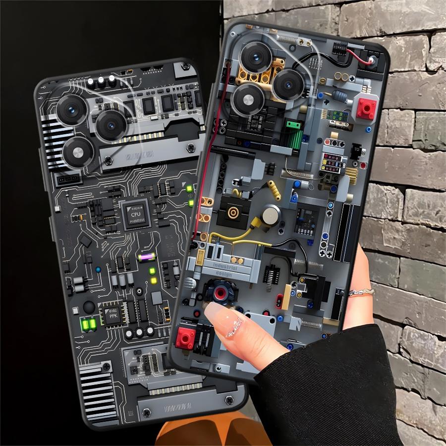 Gaming Console X7 - Lila Gaming-Konsolen-Hülle für Honor X9a 8X