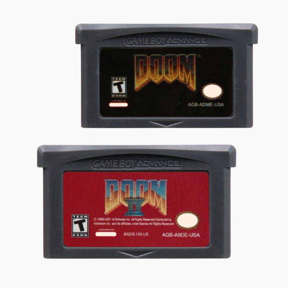 GBA-Spielkassette Doom-Serie S – Gaming Console Video Bewertung und Preis