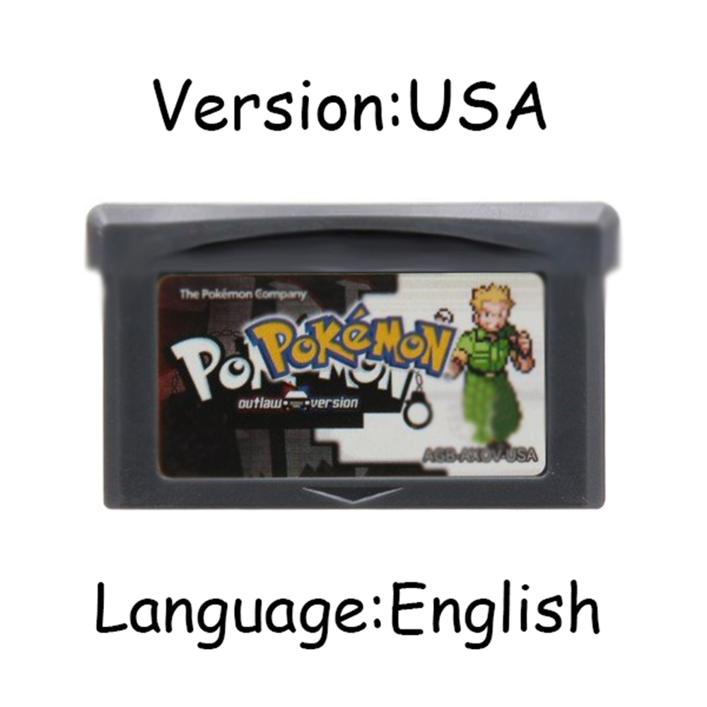 GBA Pokemon-Serie Spielkassett – Gaming Console Video Bewertung und Preis