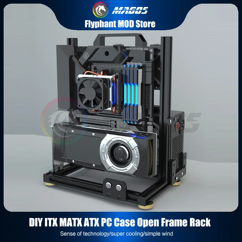 DIY-Gamer-Schrank ITX MATX ATX – Console Gaming Pc Case Bewertung und Preis