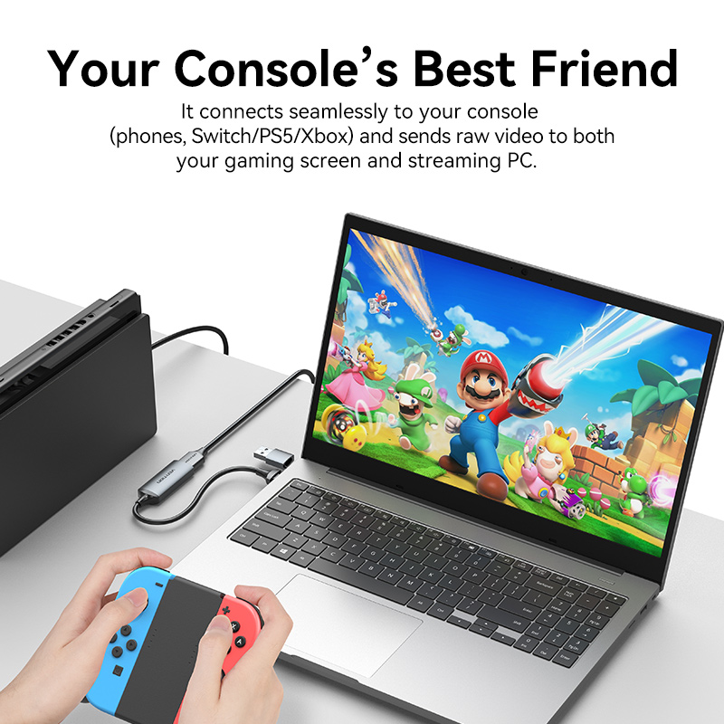 Vention Video Capture Card 4K  – Gaming Console With Phone Bewertung und Preis