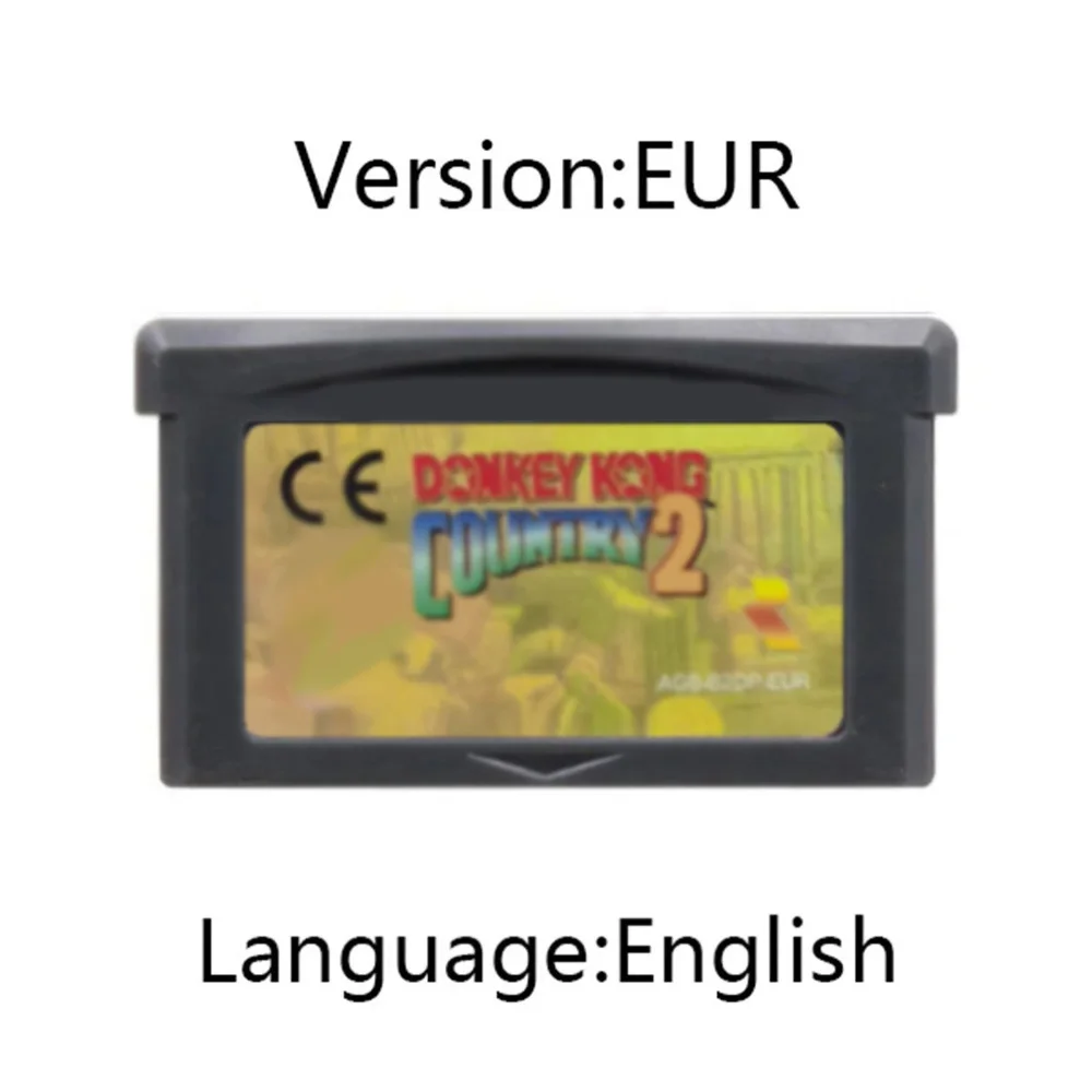 Donkey Kong GBA-Spiel 32-Bit-K – Gaming Console Video Bewertung und Preis