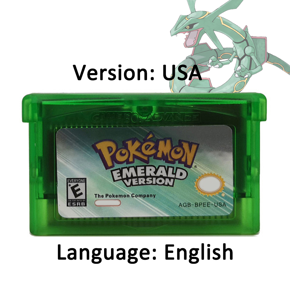 Pokemon-Spielkarte GBA-Serie 3 – Gaming Console Video Bewertung und Preis