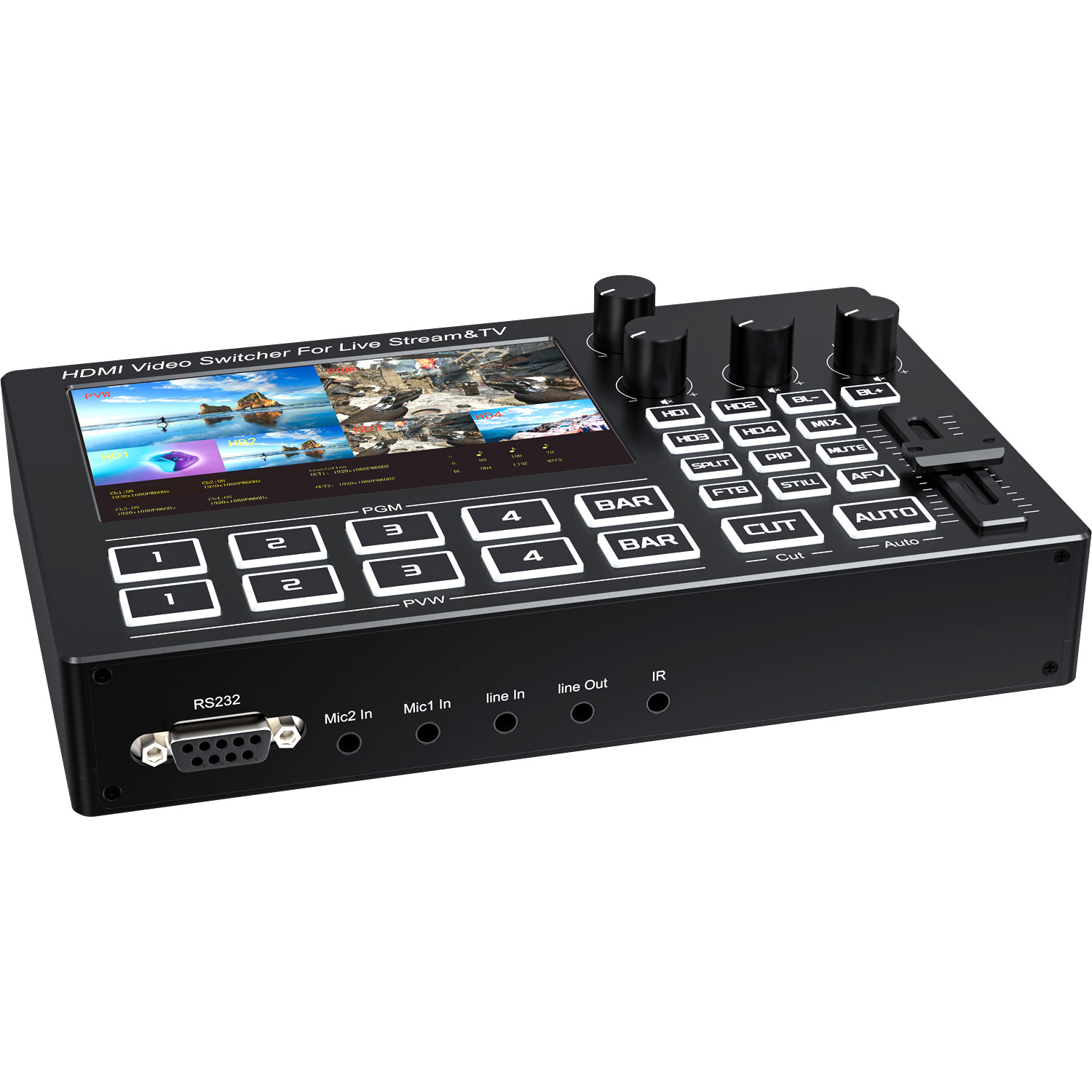 1080P 4-Kanal HDMI Live-Stream – Gaming Console Video Bewertung und Preis